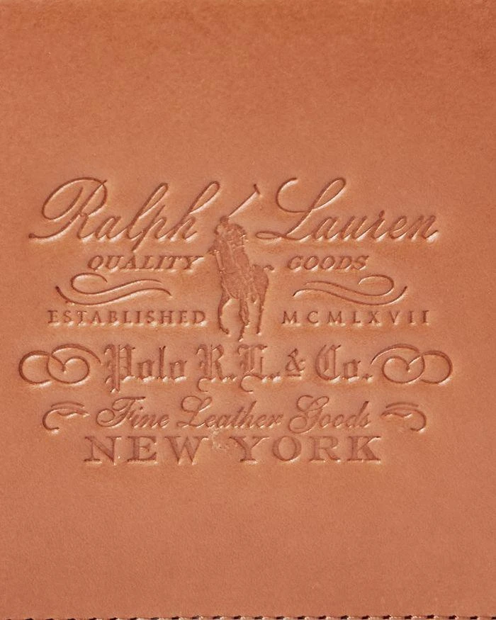 商品Ralph Lauren|Heritage Full Grain Leather Wallet,价格¥1384,第4张图片详细描述