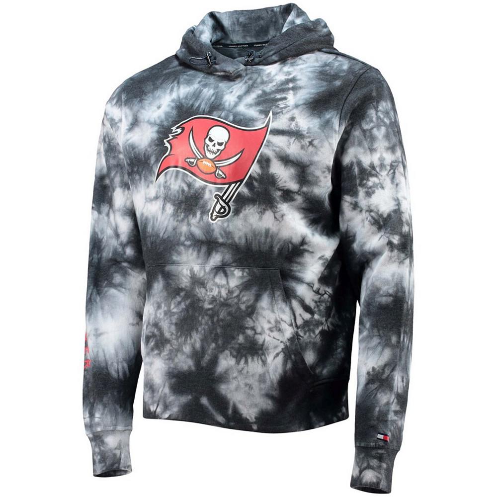 Men's Black Tampa Bay Buccaneers Stanley Tie-Dye Pullover Hoodie商品第3张图片规格展示