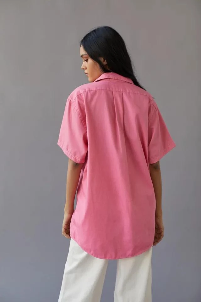 商品Urban Renewal|Urban Renewal Remade Overdyed Menswear Shirt,价格¥77,第2张图片详细描述