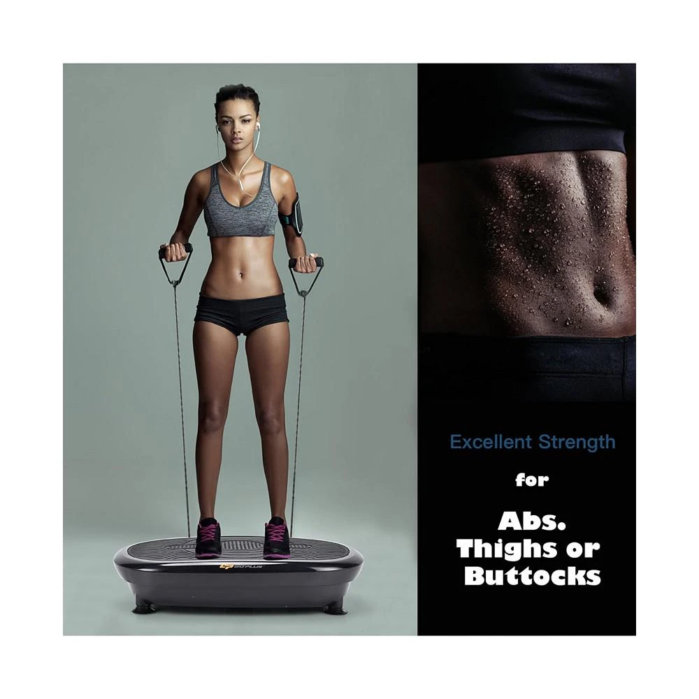 商品Costway|Mini Vibration Plate Whole Body Fitness Platform Loop Bands,价格¥670,第2张图片详细描述