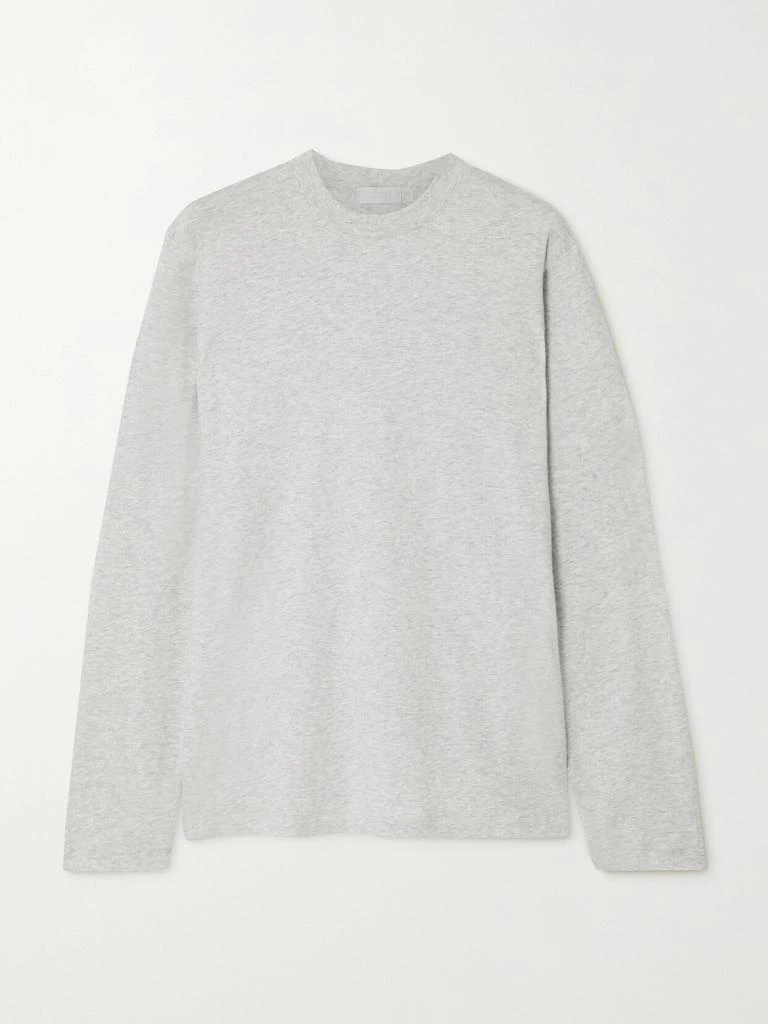 商品SKIMS|Boyfriend 弹力莫代尔棉质混纺平纹布 T 恤（颜色：light Heather Grey）,价格¥416,第1张图片