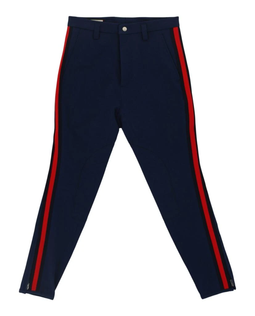商品Gucci|Striped Wool-Blend Crepe Track Pants,价格¥3677,第1张图片