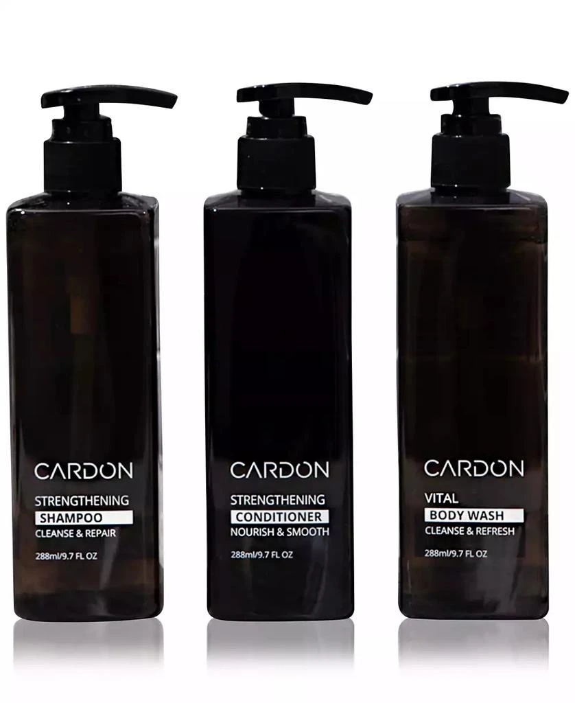 商品Cardon|3-Pc. Hair & Body Shower Set,价格¥250,第1张图片