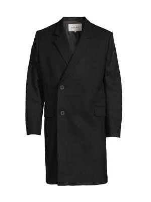 商品FRAME|Wool Single Breasted Coat,价格¥1622,第3张图片详细描述