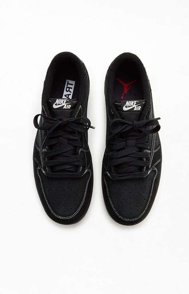 商品Jordan|x Travis Scott 1 Low Black Phantom Shoes,价格¥6750,第5张图片详细描述