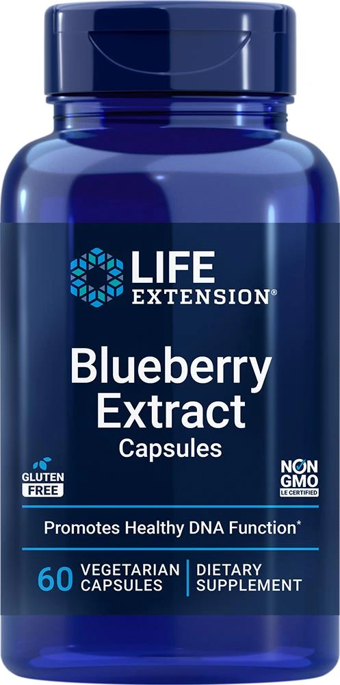 商品Life Extension|Life Extension Blueberry Extract (60 vegetarian capsules),价格¥126,第1张图片