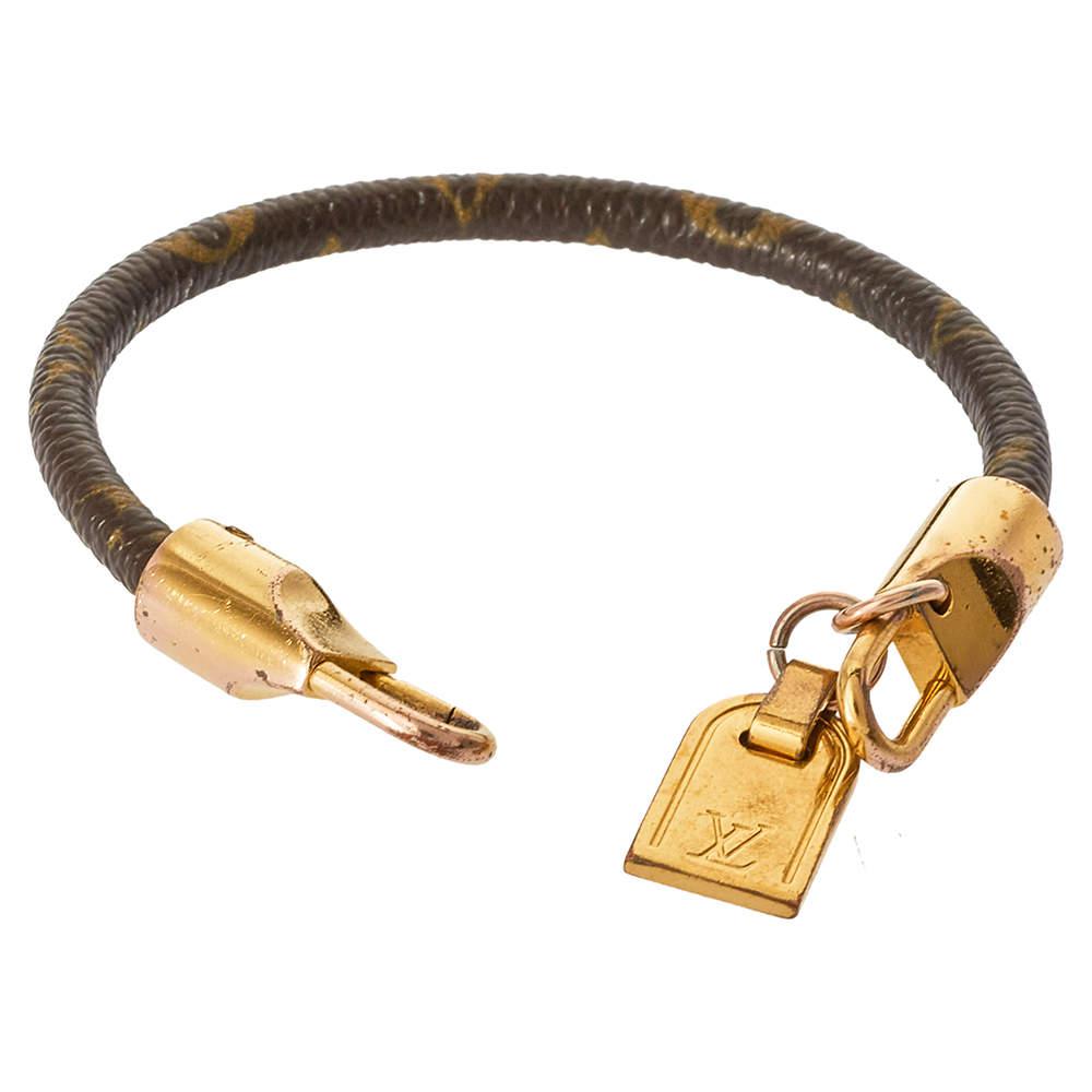 Louis Vuitton Monogram Canvas Luck It Bracelet商品第1张图片规格展示