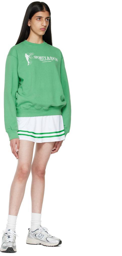 商品Sporty & Rich|White Polyester Miniskirt,价格¥357,第6张图片详细描述