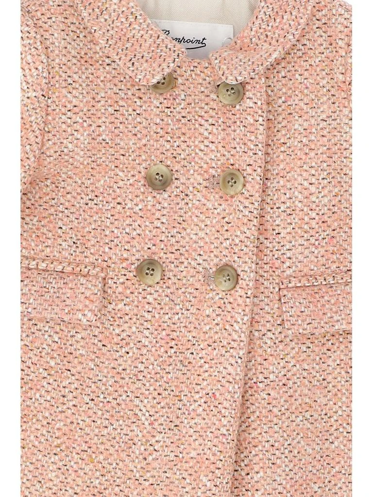 商品Bonpoint|Bonpoint Double-Breasted Boucle Coat,价格¥904,第3张图片详细描述