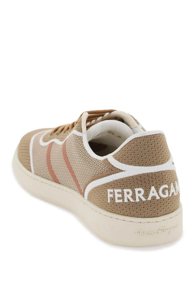 商品Salvatore Ferragamo|low-top sneakers in technical knit,价格¥2118,第3张图片详细描述