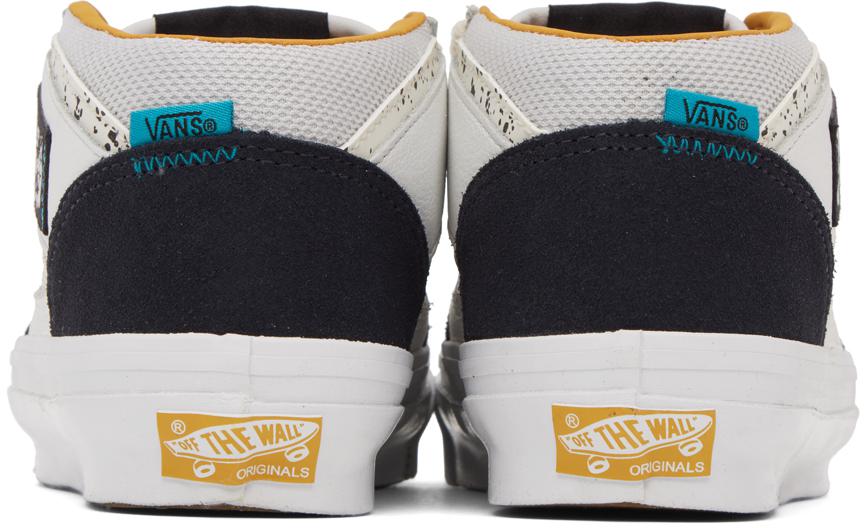 White & Navy OG Half Cab Sneakers商品第2张图片规格展示