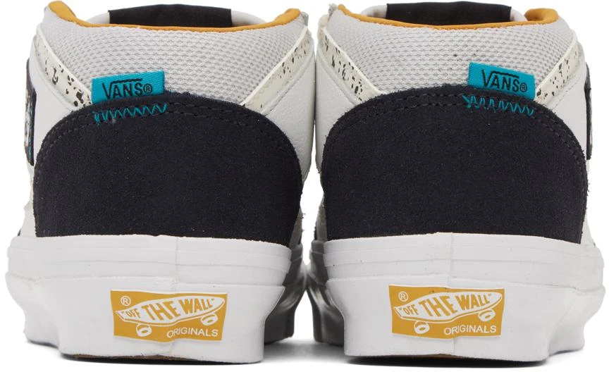 商品Vans|White & Navy OG Half Cab Sneakers,价格¥954,第2张图片详细描述