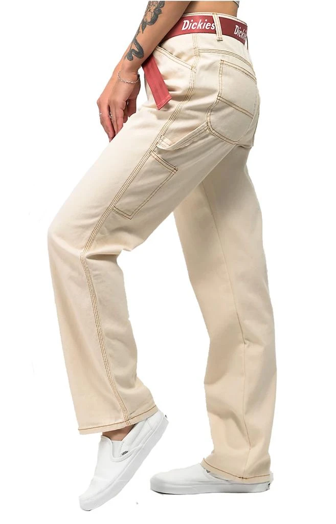 商品DICKIES|(CP20B) Carpenter Pant W/ Belt - Natural ,价格¥123,第2张图片详细描述