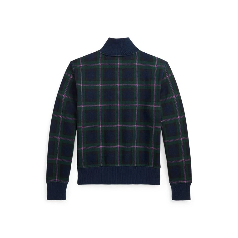 商品Ralph Lauren|Big Girls Long Sleeves Plaid Double-Knit Pullover,价格¥158,第5张图片详细描述