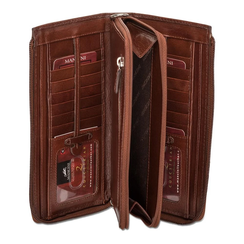 Equestrian-2 Collection RFID Secure Large Trifold Wallet 商品