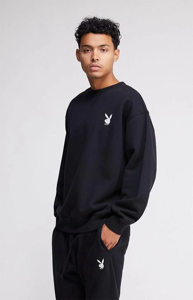 商品Playboy|By PacSun Blackout Crew Neck Sweatshirt,价格¥454,第3张图片详细描述