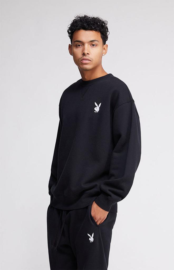 商品Playboy|By PacSun Blackout Crew Neck Sweatshirt,价格¥407,第5张图片详细描述