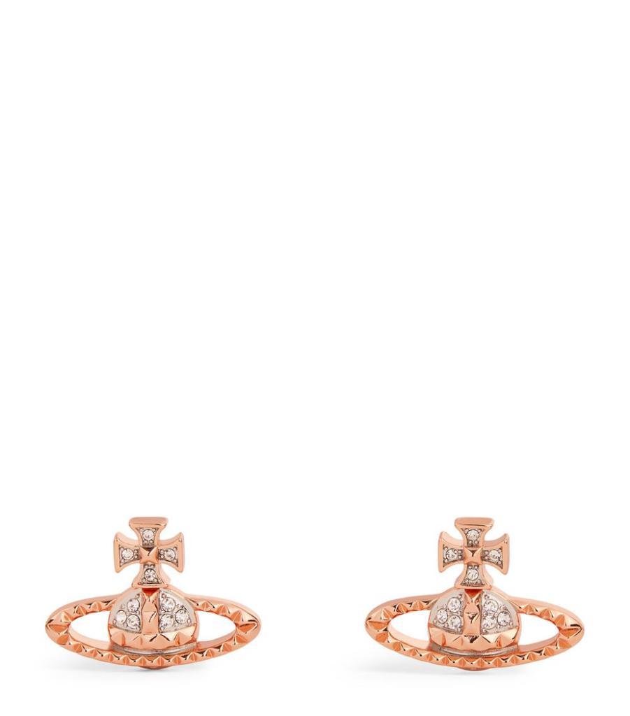 商品Vivienne Westwood|Crystal Mayfair Bas Relief Earrings,价格¥758,第1张图片