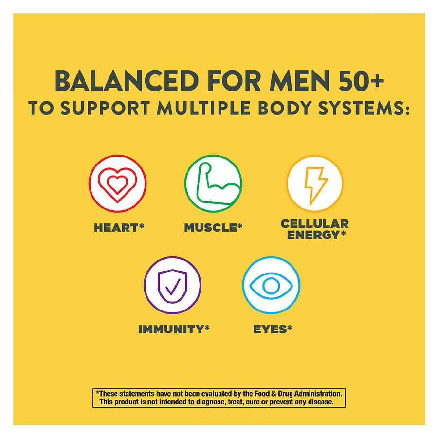 Alive! Men's 50+  Once Daily Multi-Vitamin Tablets商品第3张图片规格展示