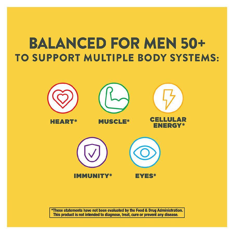 商品Nature's Way|Alive! Men's 50+  Once Daily Multi-Vitamin Tablets,价格¥86,第5张图片详细描述
