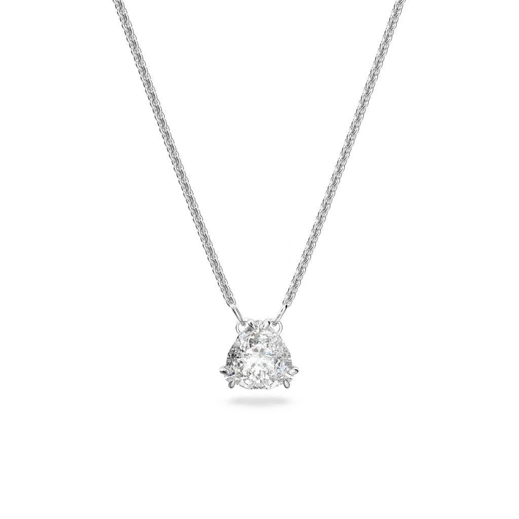 商品Swarovski|Millenia pendant trilliant cut white rhodium plated,价格¥864,第1张图片