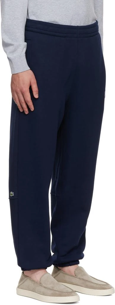 商品Lacoste|Navy Embroidered Patch Lounge Pants,价格¥429,第2张图片详细描述