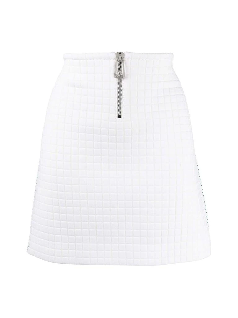 商品Bottega Veneta|Bottega Veneta Contrast Stitching Mini Skirt,价格¥3086,第1张图片