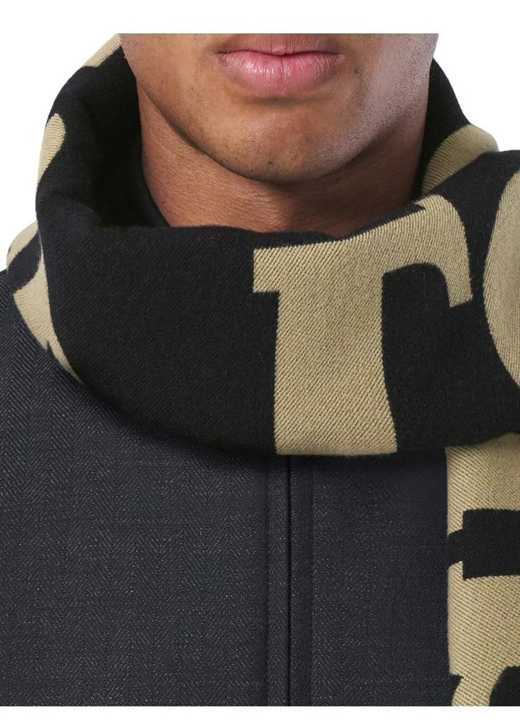商品Burberry|Logo wool silk jacquard scarf,价格¥2866,第3张图片详细描述