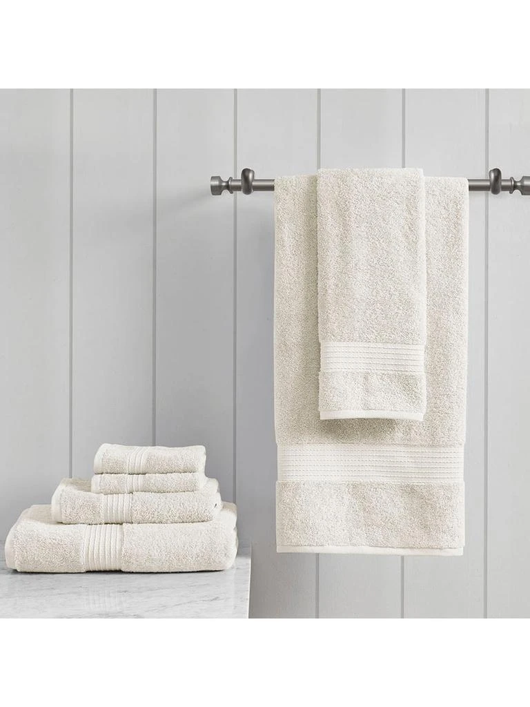 商品Madison Park|Organic 6-Piece Bath Towel Set,价格¥418,第1张图片