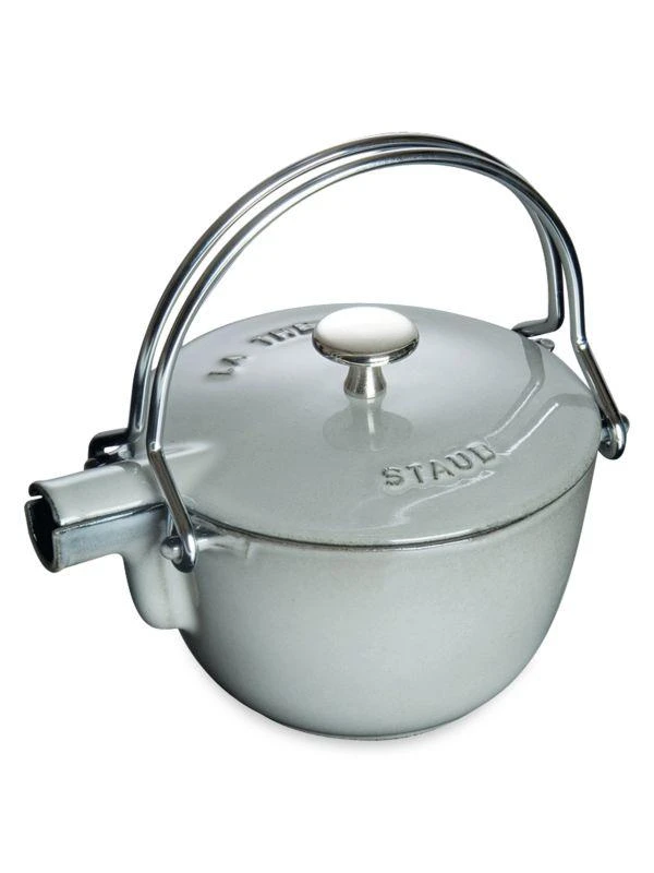 商品Staub|1 Quart Cast Iron Tea Kettle,价格¥1823,第1张图片