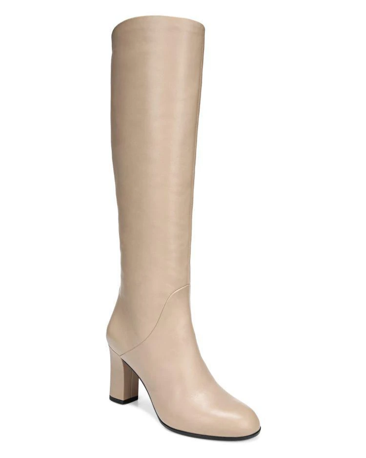 商品Via Spiga|Women's Soho Leather High-Heel Boots ,价格¥2623,第1张图片