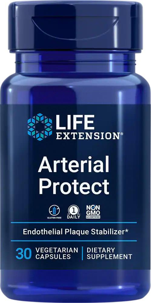 商品Life Extension|Life Extension Arterial Protect (30 Vegetarian Capsules),价格¥248,第1张图片