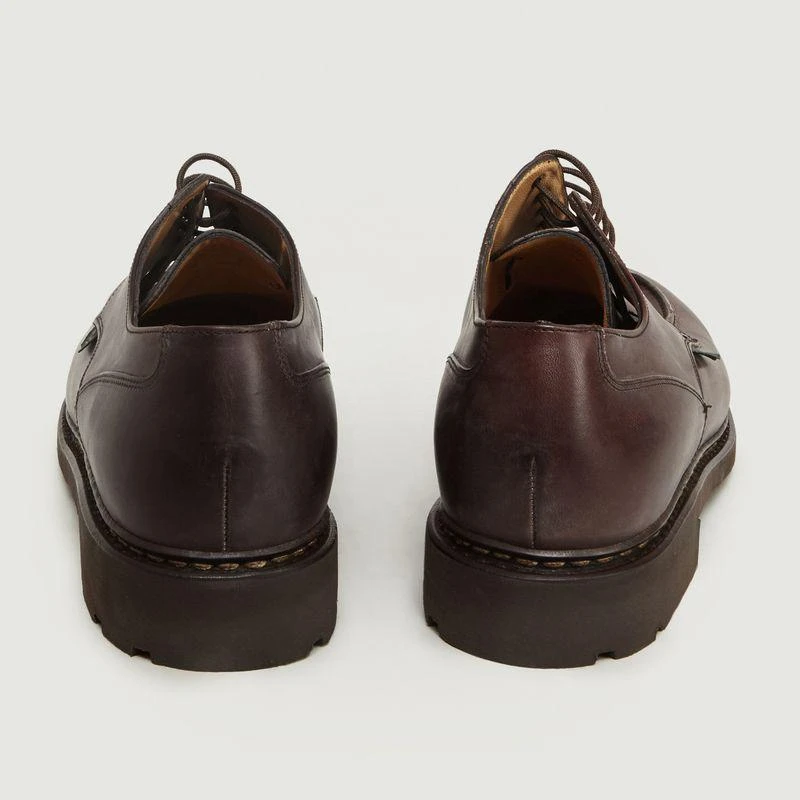 商品Paraboot|香波挪威缝手工男士休闲皮鞋德比鞋,价格¥3617,第5张图片详细描述