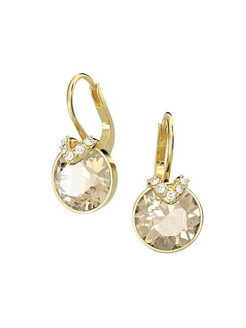 Bella Gold-Plated & Crystal Drop Earrings商品第3张图片规格展示