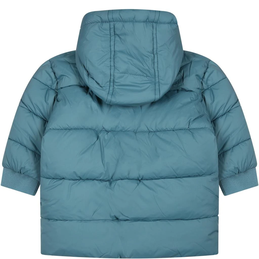 商品Timberland|Timberland Light Blue Bomber For Baby Boy With Logo,价格¥1002,第2张图片详细描述