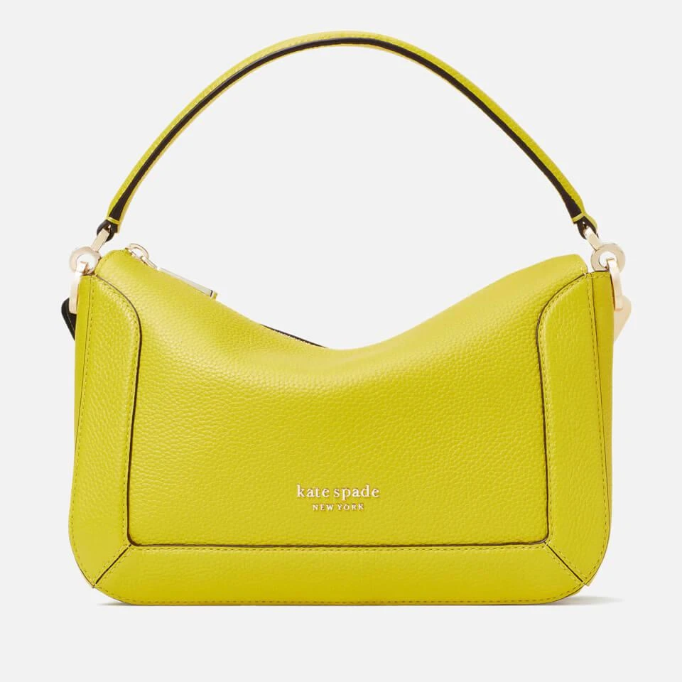 商品Kate Spade|Kate Spade New York Women's Crush Pebbled Medium Cross Body Bag - Lime Slice,价格¥1070,第1张图片