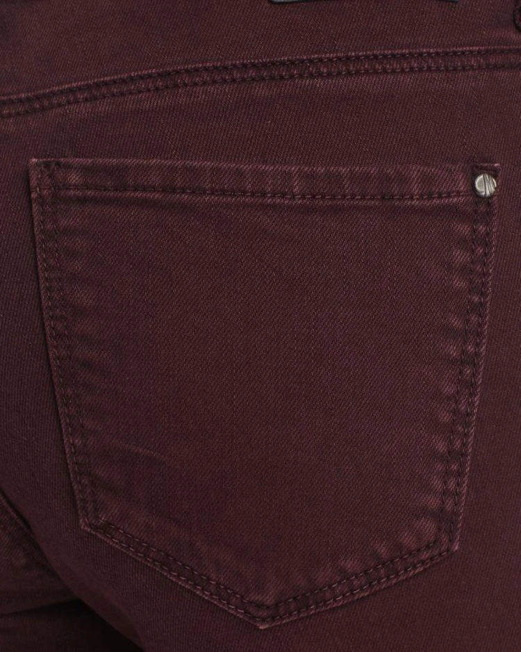 商品Mavi Jeans|Tess Crop High Rise Colored Jeans in Wine,价格¥734,第4张图片详细描述