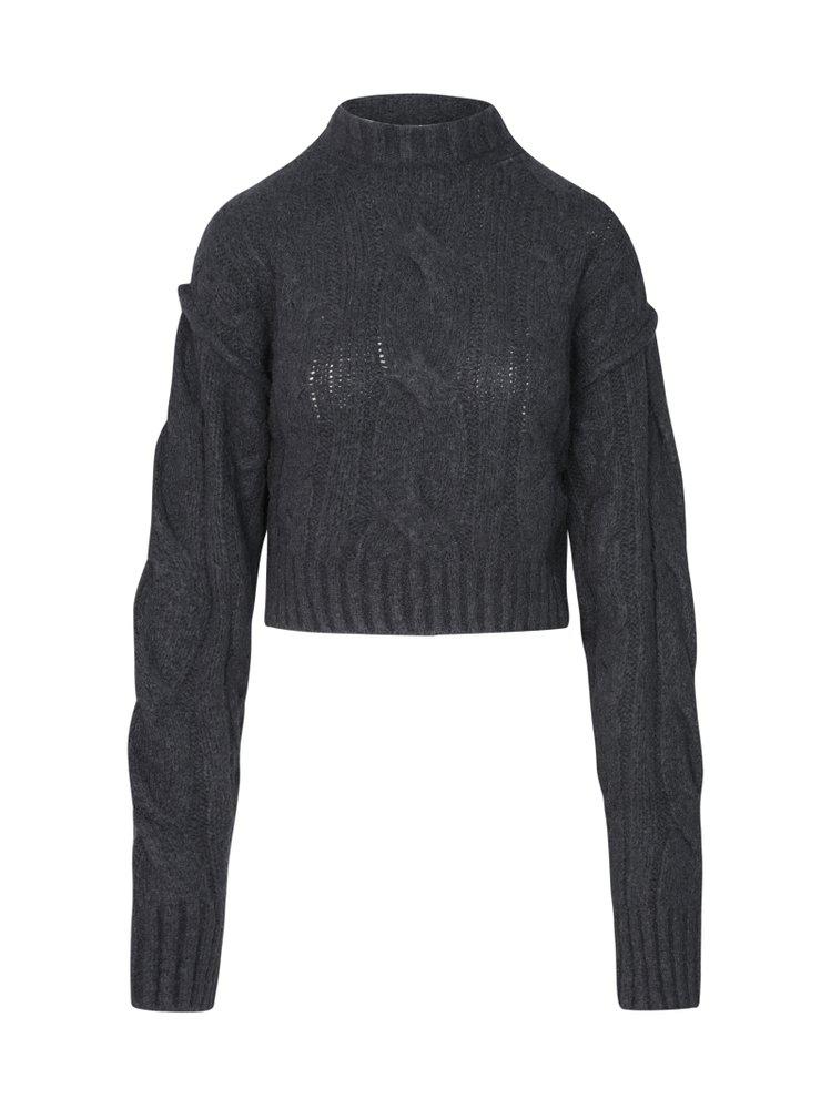 Sportmax Crewneck Long-Sleeved Jumper商品第1张图片规格展示