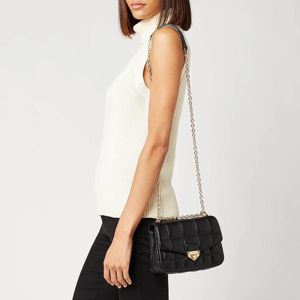 商品Michael Kors|MICHAEL Michael Kors Women's Soho Chain Shoulder Bag - Black,价格¥3022,第4张图片详细描述