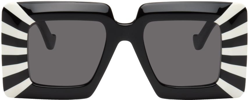 Black Oversized Sunglasses商品第1张图片规格展示