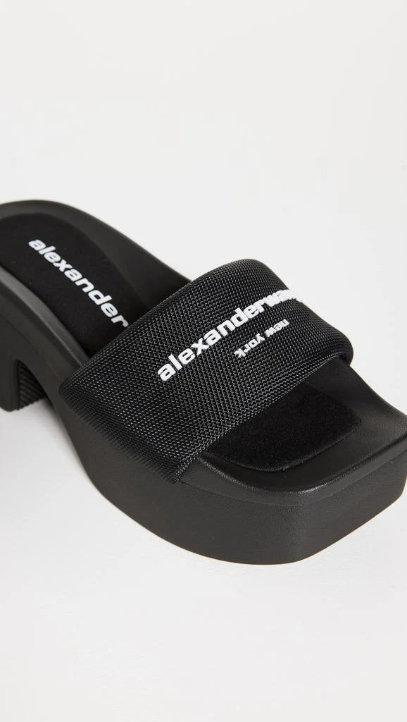 商品Alexander Wang|Alexander Wang Aw 厚底凉拖鞋,价格¥1331,第5张图片详细描述