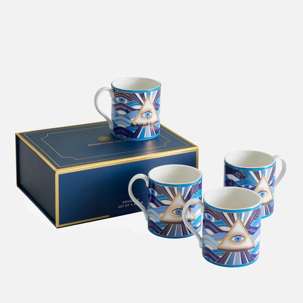 商品Jonathan Adler|Boxed Druggist Mugs - Set Of 4,价格¥1330,第4张图片详细描述