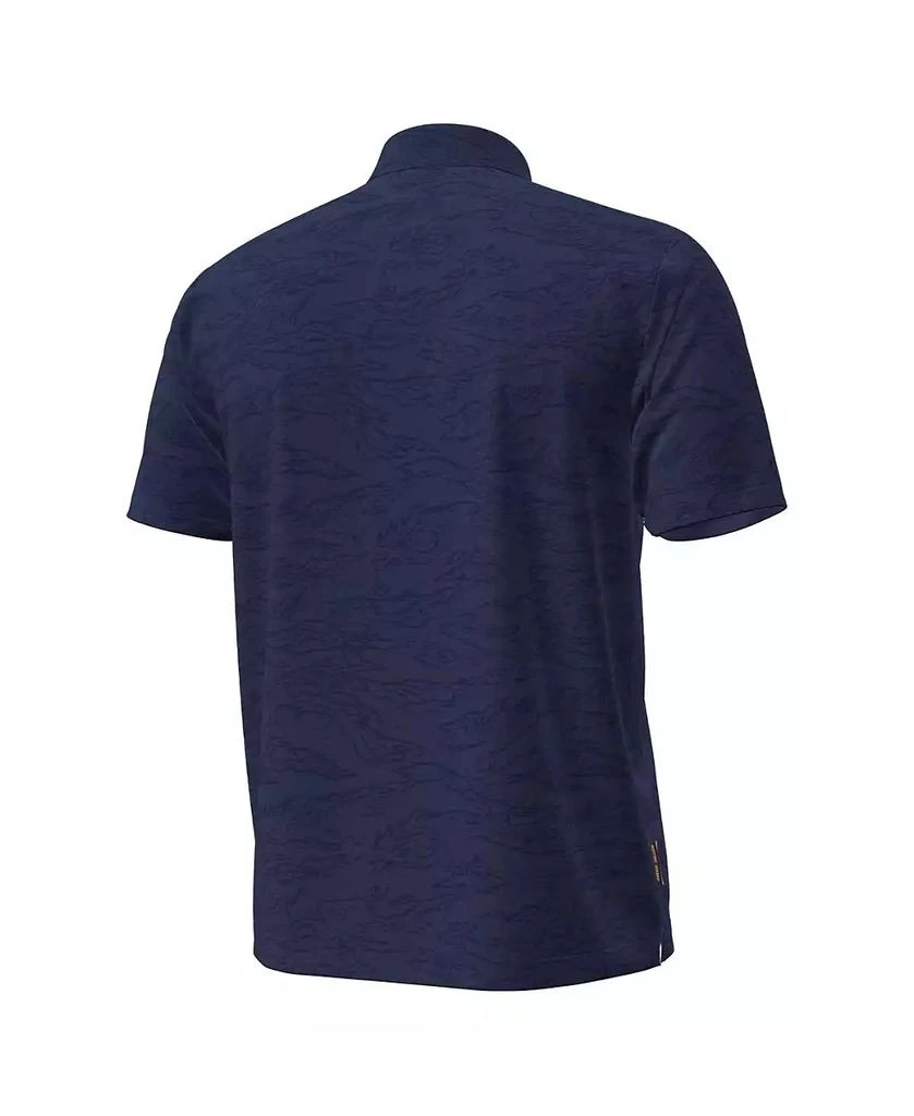 商品Under Armour|Men's Navy Notre Dame Fighting Irish Drive Camo Jacquard Polo Shirt,价格¥663,第2张图片详细描述