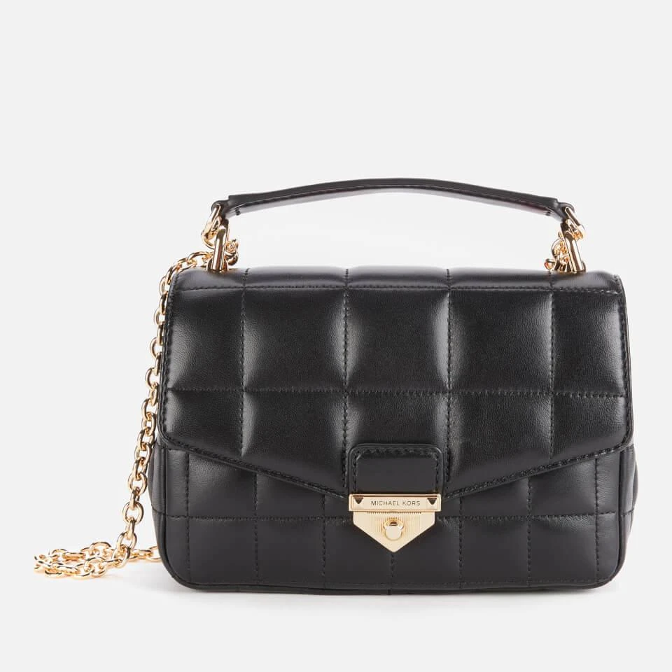 商品Michael Kors|MICHAEL Michael Kors Women's Soho Chain Shoulder Bag - Black,价格¥1943,第1张图片