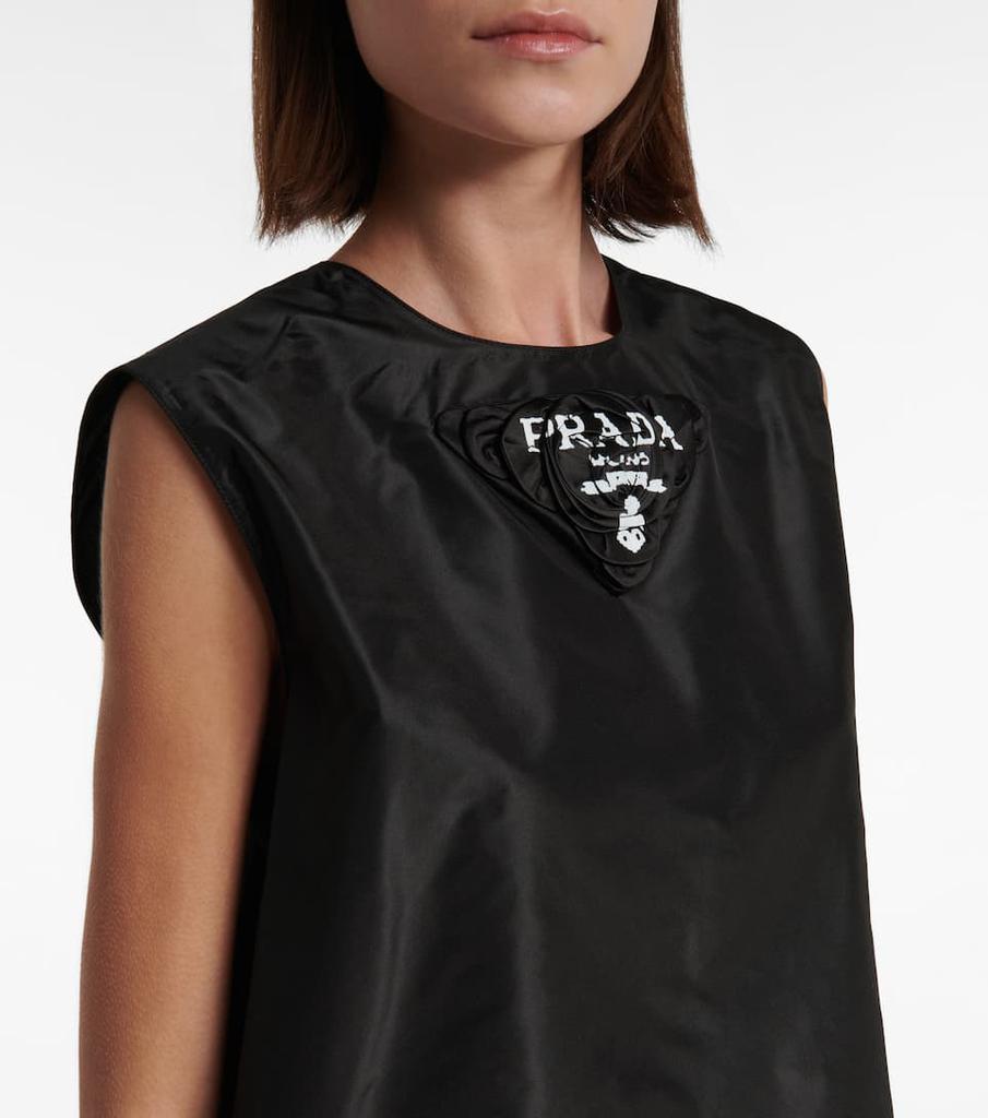 商品Prada|Silk taffeta tank top,价格¥7354,第6张图片详细描述