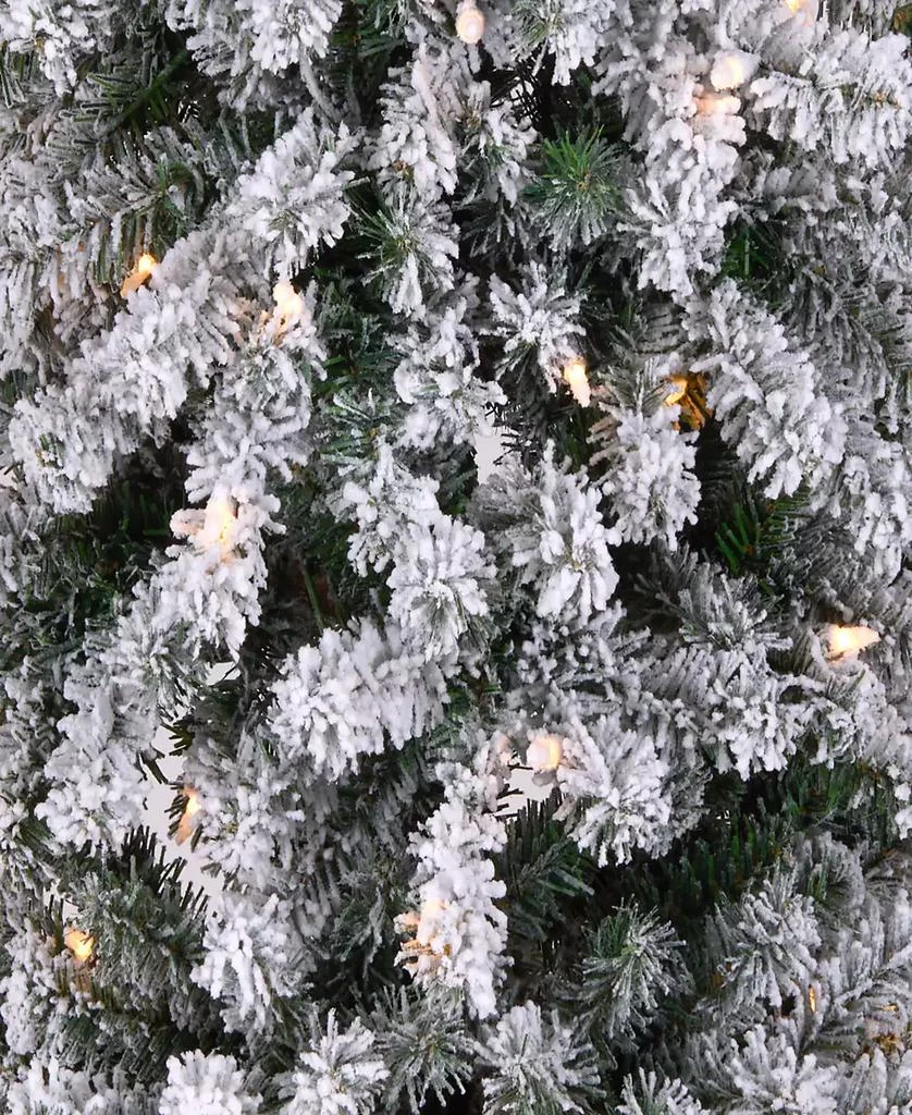 商品National Tree Company|Flocked Grand Alpine Tree, 6.5 feet.,价格¥557,第4张图片详细描述