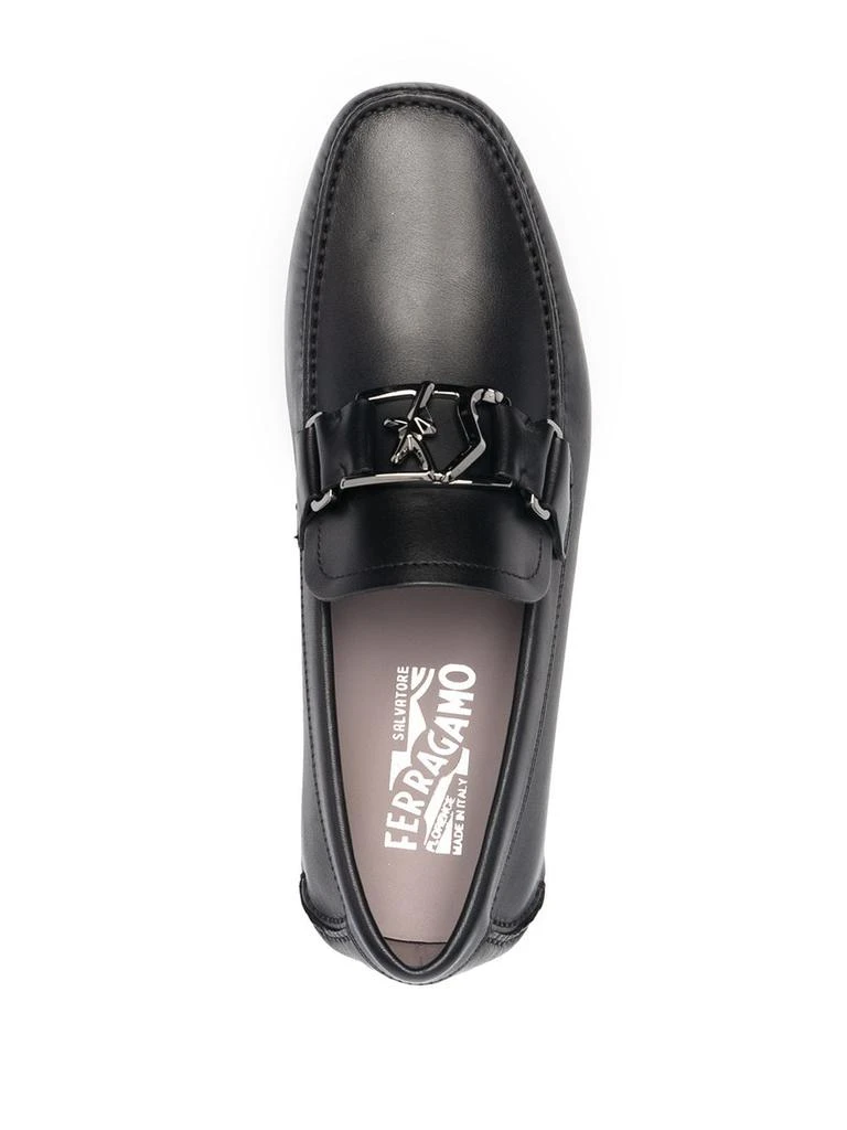 商品Salvatore Ferragamo|FERRAGAMO - Sf Logo Leather Loafers,价格¥2865,第4张图片详细描述