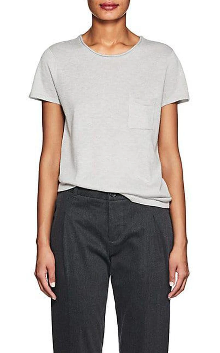 商品Barneys New York|Silk-Cashmere 短袖,价格¥1114,第1张图片