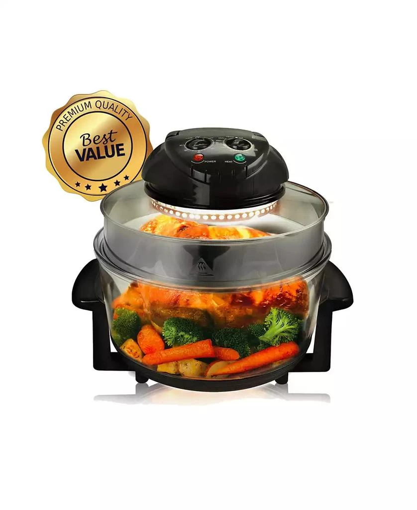 商品MegaChef|Multipurpose Countertop 14.25 Inch Halogen Oven Air Fryer,价格¥521,第2张图片详细描述
