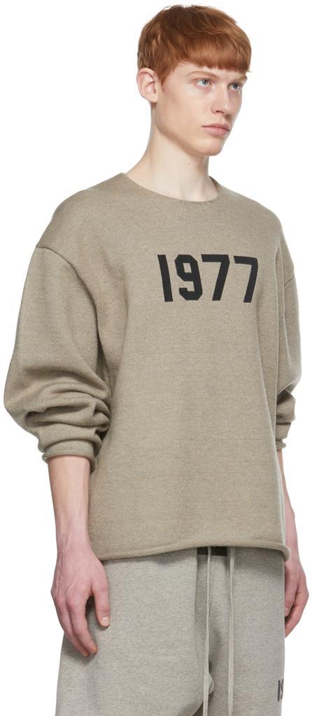 商品Essentials|Gray Polyester Sweatshirt,价格¥649,第4张图片详细描述